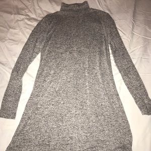 Cute gray sweater dress